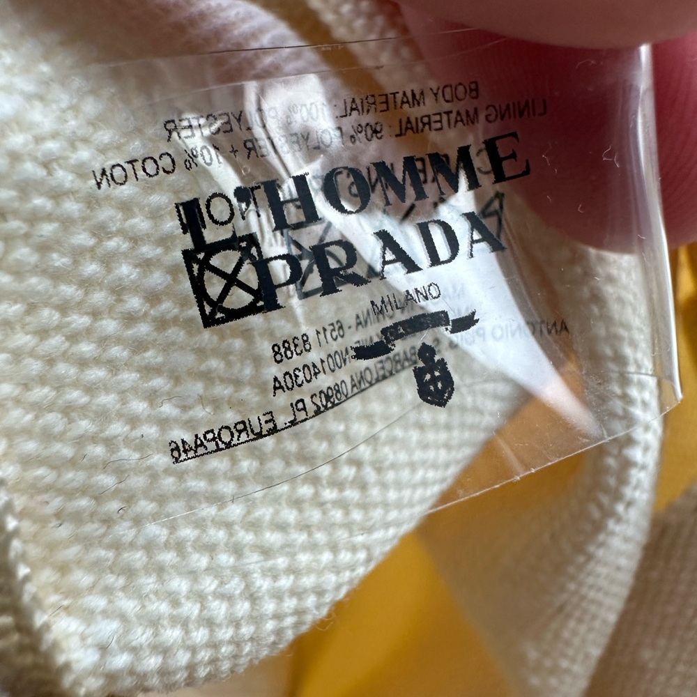 Prada L'Homme L'Eau Novelty Toilet Tote - Picture 9 of 13